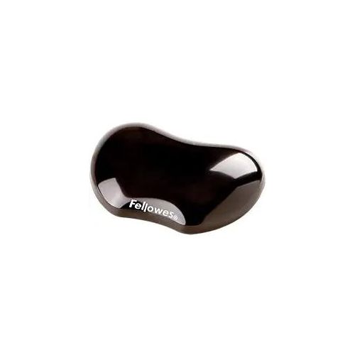 Fellowes Handgelenkauflage mit Mauspad Crystals Gel Flex Schwarz