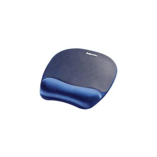 Fellowes Handgelenkauflage mit Mauspad Memory Foam Blau