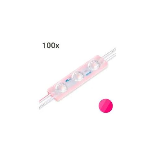 LED Modul pink 1.5W 170° 12V IP65 (100 Stück VPE)