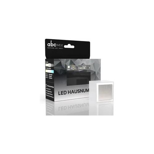 LED Hausnummer Punkt inkl. Edelstahl-Cover - CCT 12V 2700K/4000K/6500K
