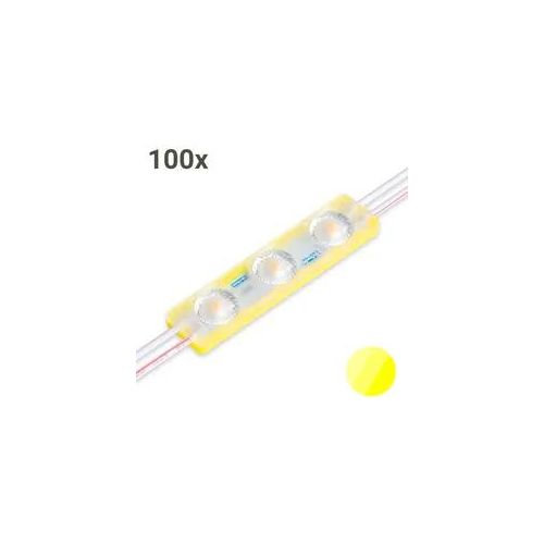 LED Modul gelb 1.5W 170° 12V IP65 (100 Stück VPE)