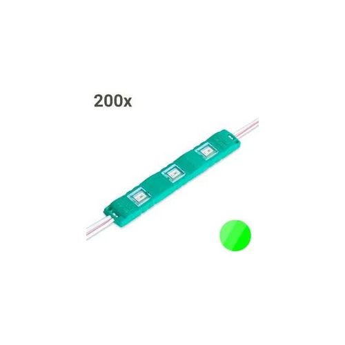 LED Modul grün 0,72W 120° 12V IP66 (200 Stück VPE)