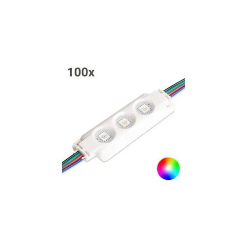 LED Modul RGB 0,72W 120° 12V IP66 (100 Stück VPE)