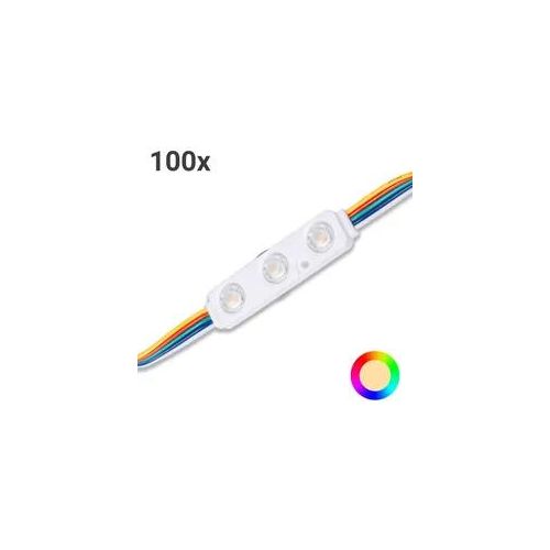 LED Modul 0,72W 12V RGBW 170° IP66 (100 Stück VPE) - Lichtfarbe: RGB+3000K