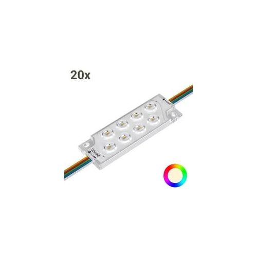 LED Modul RGBW DC24V RGB+4000K 3W IP68 (20 Stück VPE)