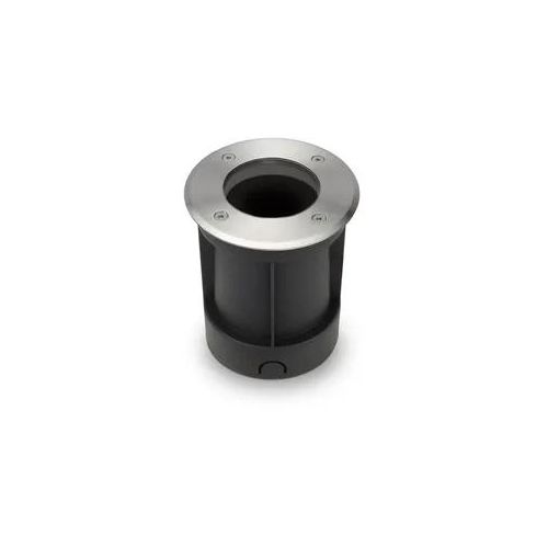 LED Bodeneinbaustrahler rund Edelstahl 230V IP67 - Leuchtmittel: Ohne - Anzahl: ...