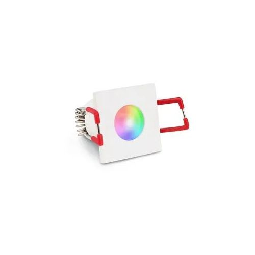 Einbaustrahler Mini Livorno eckig 3W IP65 durchverbindbar - Lichtfarbe: RGB+3000...
