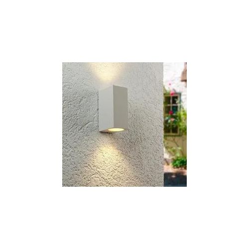Außenleuchte Frame UP&DOWN eckig für GU10 IP54 - Farbe: Weiß