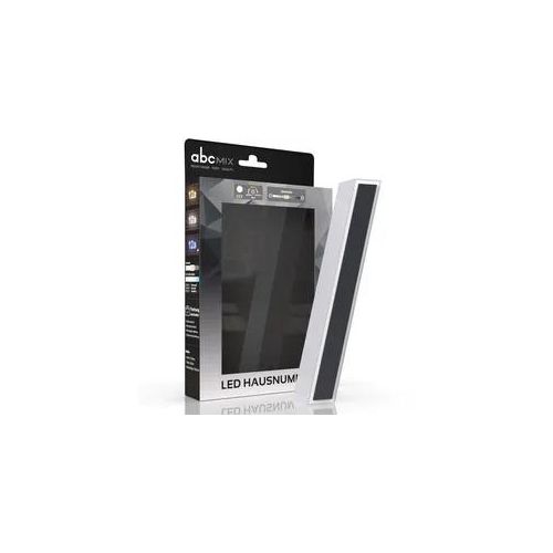 LED Hausnummer Schrägstrich inkl. Anthrazit-Cover - CCT 12V 2700K/4000K/6500K