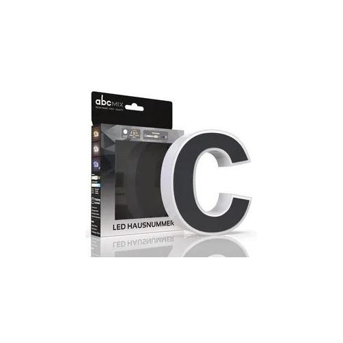 LED Hausnummer c inkl. Anthrazit-Cover - CCT 12V 2700K/4000K/6500K
