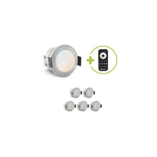 Einbaustrahler Mini Genova 3W CCT IP65 - Farbe: acryl - Anzahl: 6x