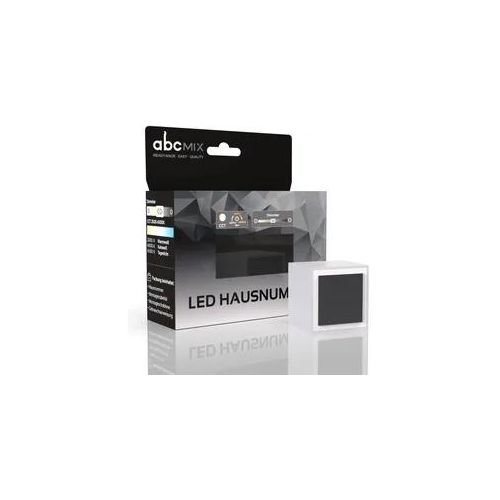 LED Hausnummer Punkt inkl. Anthrazit-Cover - CCT 12V 2700K/4000K/6500K