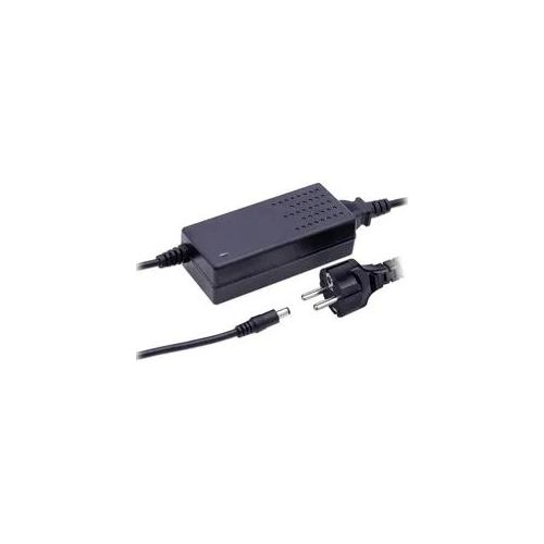 Tischnetzteil schwarz 60W 12V 5A Hohlstecker 5.5/2.1mm EU-Plug Festspannung