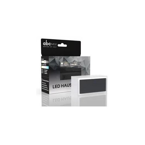 LED Hausnummer Bindestrich inkl. Anthrazit-Cover - CCT 12V 2700K/4000K/6500K
