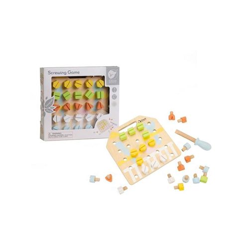 Classic World Wooden Screwboard Coordination Game 27pcs.