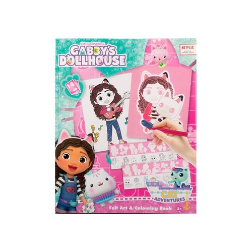 Gabby's Dollhouse Filzkunst Malbuch