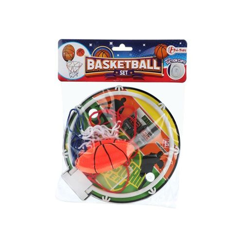 Toi-Toys Mini Basketball Set with Ball and Suction Cups