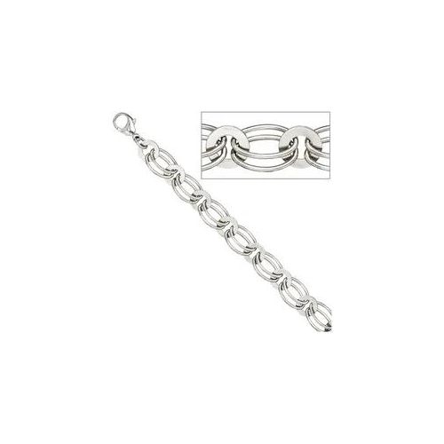Silberarmband JOBO, silber (silber 925), Armbänder, Damen, 19cm, Silber 925 (Sterlingsilber), Silberarmband, 925 Silber 19 cm