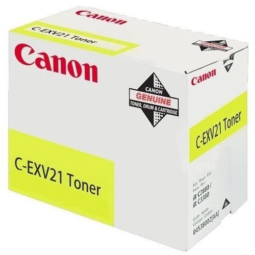 Original Canon imageRUNNER C 3380 (0455B002 / C-EXV21) Toner Gelb