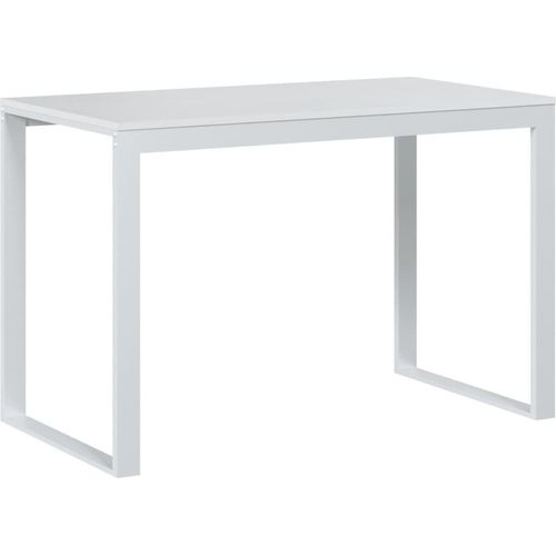 Computertisch Weiß 110x60x73 cm Holzwerkstoff