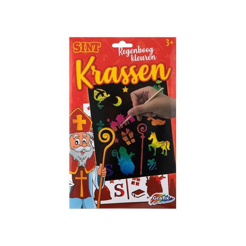 Grafix Sinterklaas Scratches Rainbow Colors