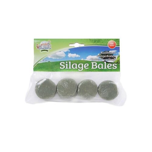 Kids Globe Round Silage Bales 1:32 4 pcs.