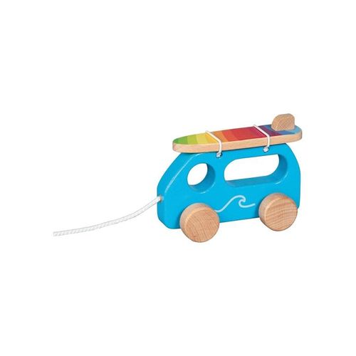 Goki Wooden Pull Figure Surf Car