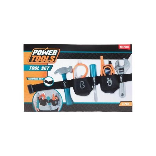 Toi-Toys - Power Tools Tool Belt 6 pcs.