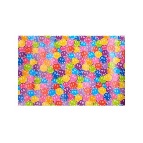 Rotolux Wrapping paper smiley face 3 m