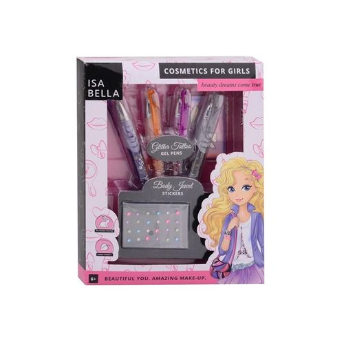 Johntoy - Isabella Body Art Glitter Tattoo Set