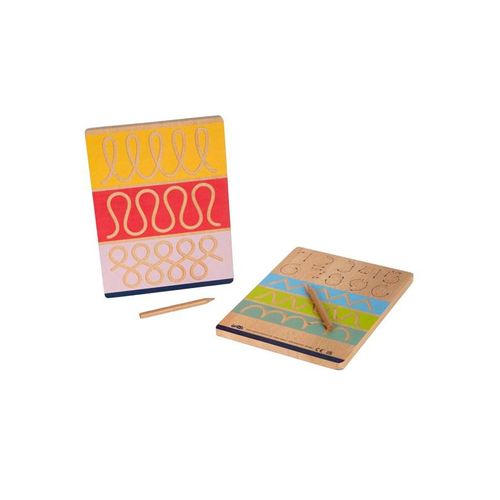 Small Foot - Wooden Writing Board Set for Writing Training