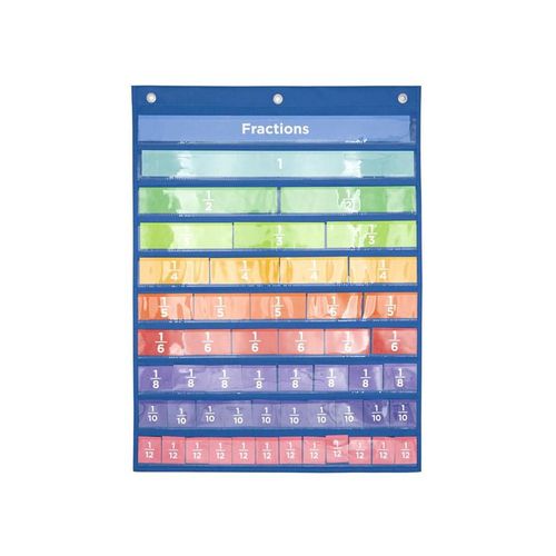 Achoka Fractions Wall Chart with 52 Cards