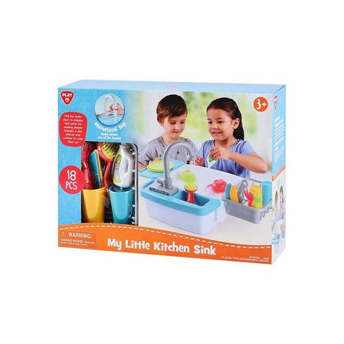 PLAY - Dishwashing Play Kitchen Playset 18pcs.