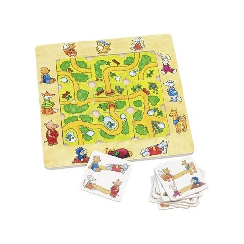 Goki Find Your Way Layout Game Holz