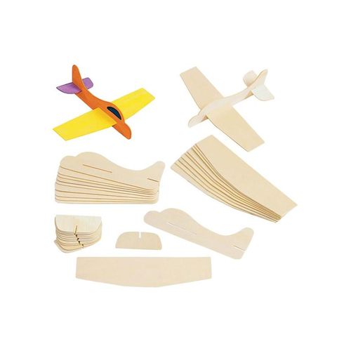 Colorations - Making Wooden Model Airplanes Set of 12