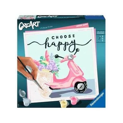 Ravensburger CreArt Painting by Numbers - Choose Happy
