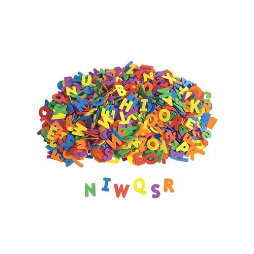 Colorations - ABC Foam Letters in Bucket 2208pcs.