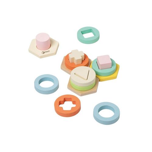 Classic World Wooden Shapes Matching Game