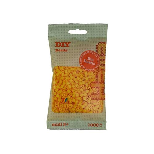 Hama Bio Iron-on Beads - Yellow 1000 pcs