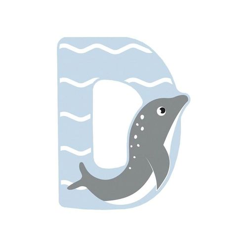 Small Foot - Wooden Animal Children's Letter - D