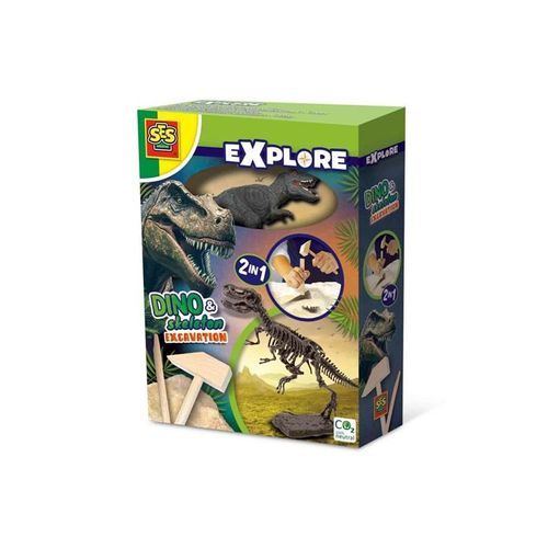 SES Creative Dino & Skeleton Excavation - T-rex