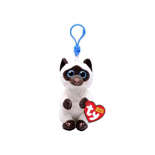Ty Beanie Babies Bellies Clip Miso Siamese 10cm