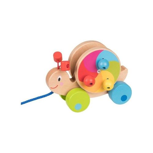 Goki Wooden Pull Animal Snail