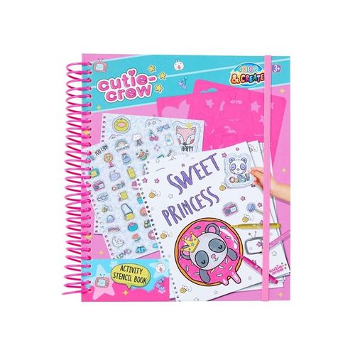 Canenco - Cutie Crew Template Activities Coloring Book