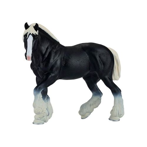 Mojo - Horse World Black Clydesdale Horse - 381083