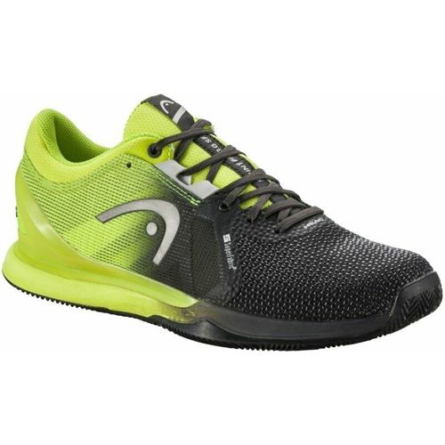 Head Sprint Pro 3.0 SF Clay Black/Lime 45 Herren Tennisschuhe