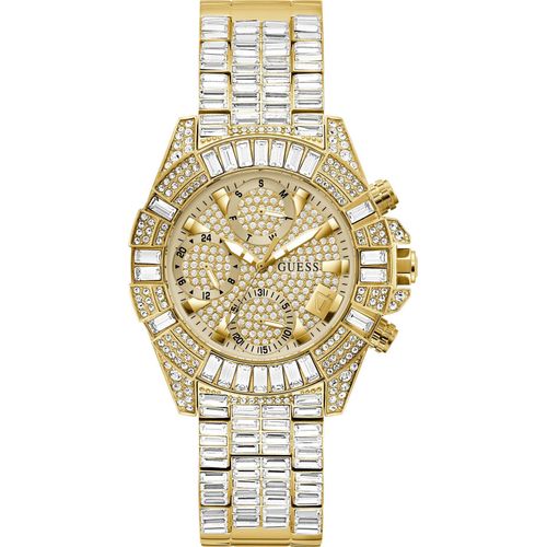 Guess Damen Multifunktionsuhr ICONIC 40th Anniversary Limited Edition Gold GW0812L2