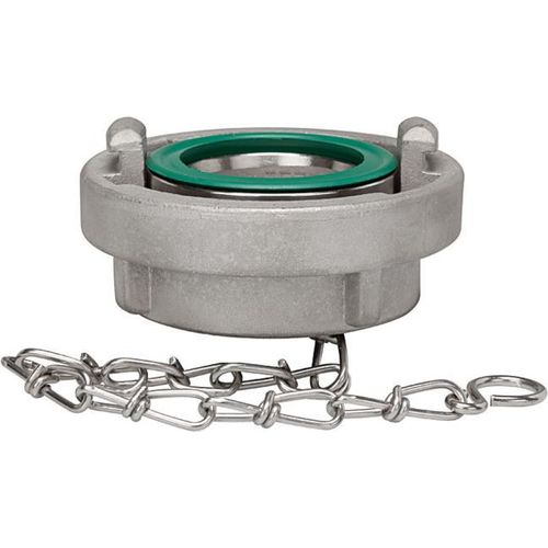 Riegler Storz-Blindkupplung, Kette, ES V4A, Storz-Größe 110-A, KA 133 mm