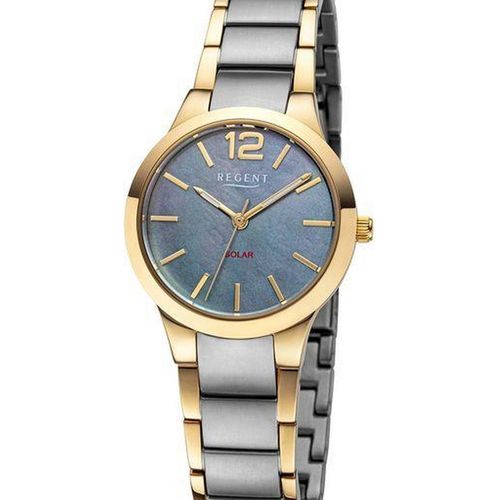 Regent - F-1535 - Armbanduhr - Titanuhr - Solaruhr - Damen