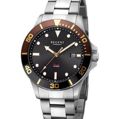 Regent - F-1545 - Armbanduhr - Solaruhr - Herren